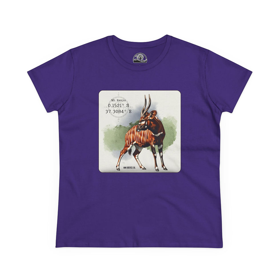 Thumbnail: Women's Mountain Bongo Antelope Art Tee by RSCF 