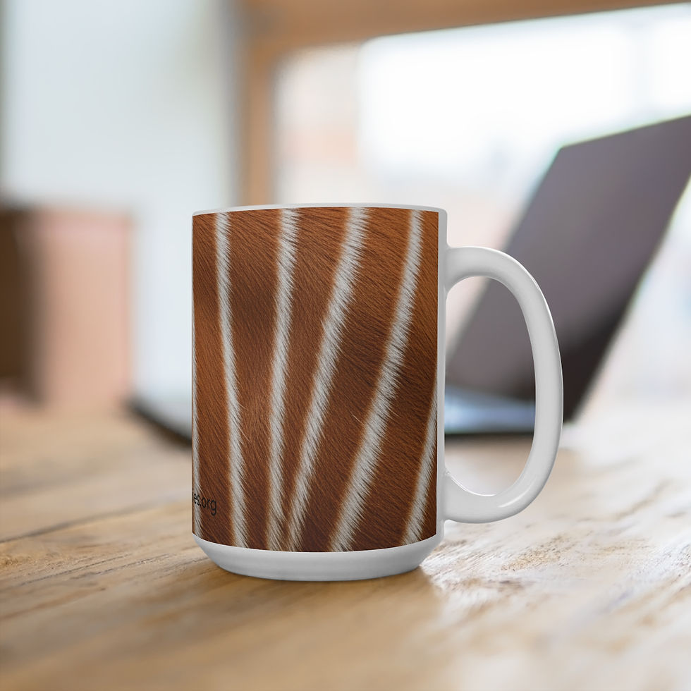 Thumbnail: Mountain Bongo Stripe 15oz Mug by RSCF