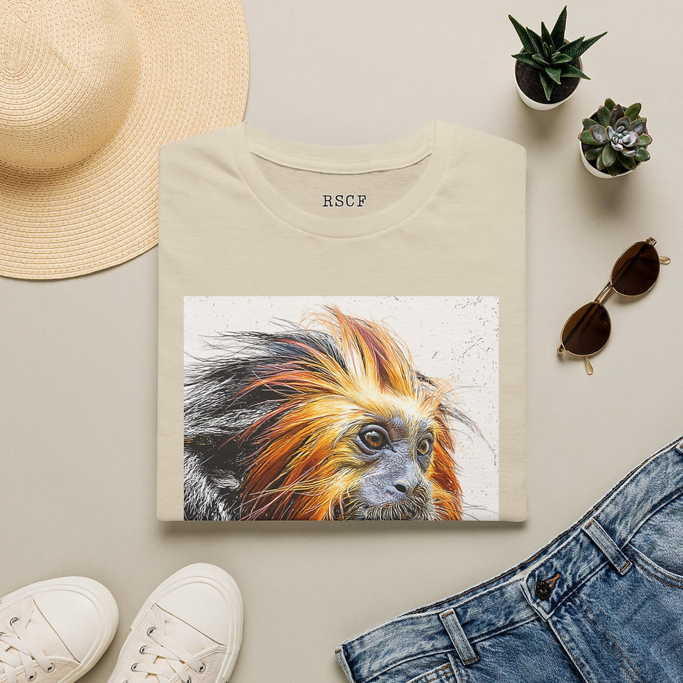 Thumbnail: Golden Lion Tamarin Art T-Shirt by RSCF