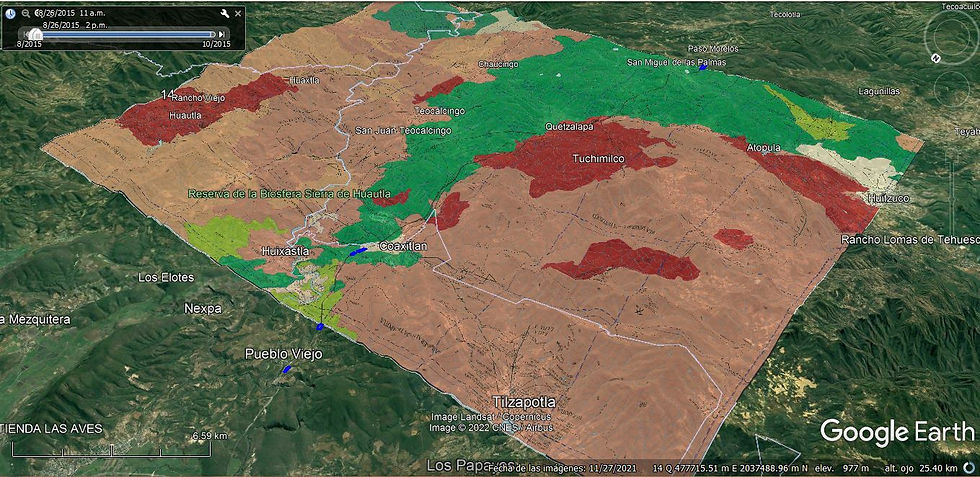 Análisis de imágenes de satélite