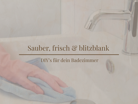 DIY Badpflege