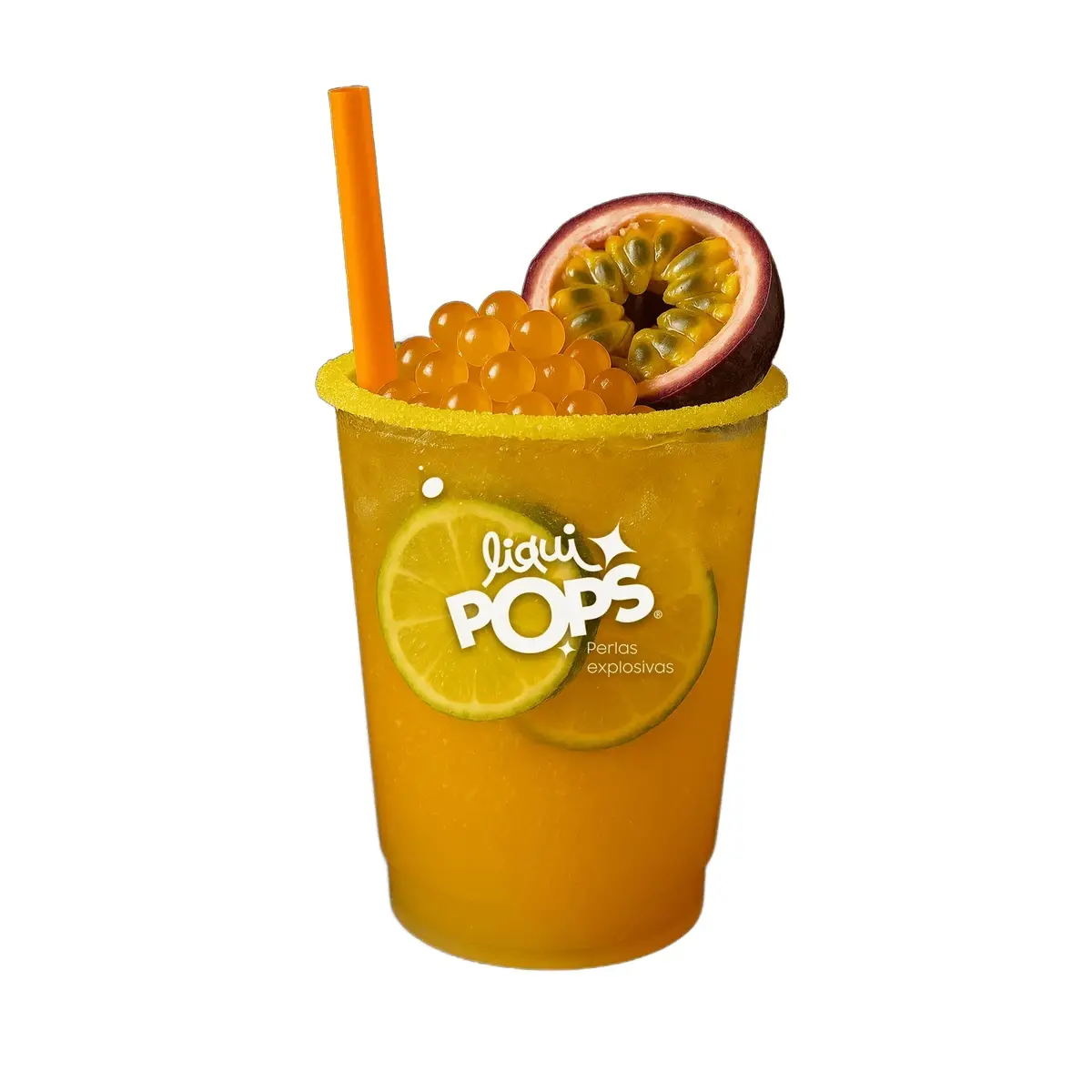 Perlas Explosivas LiquiPops Maracuyá 350 gr