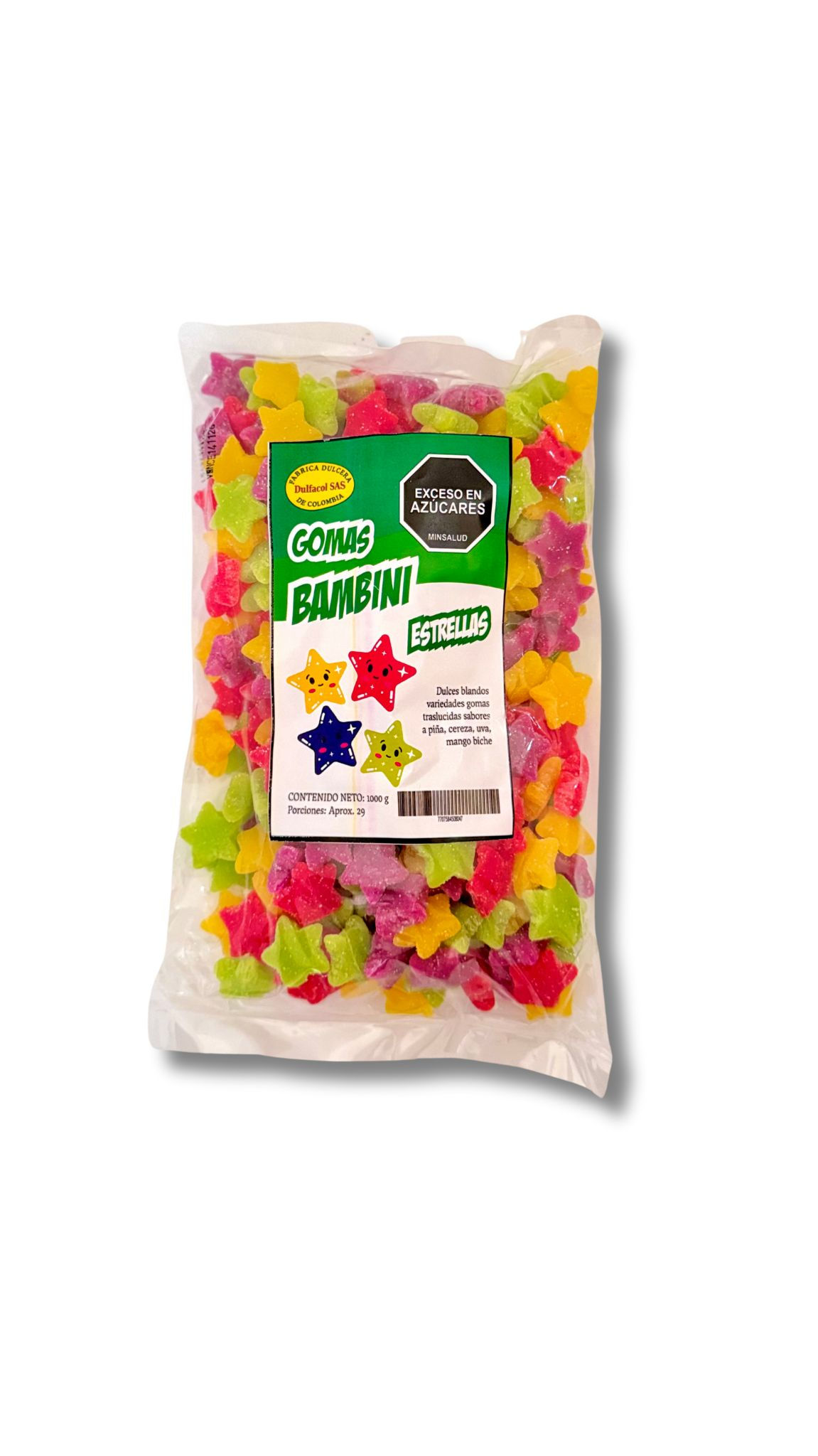 Gomas de Estrellas 1 kilo