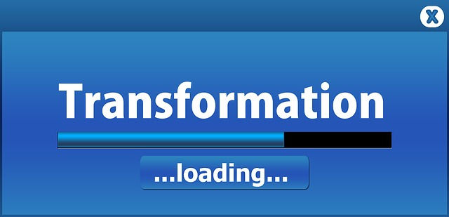 Loading bar with the title Transformation. Relates to how the Cancer Waiting Times are changing.