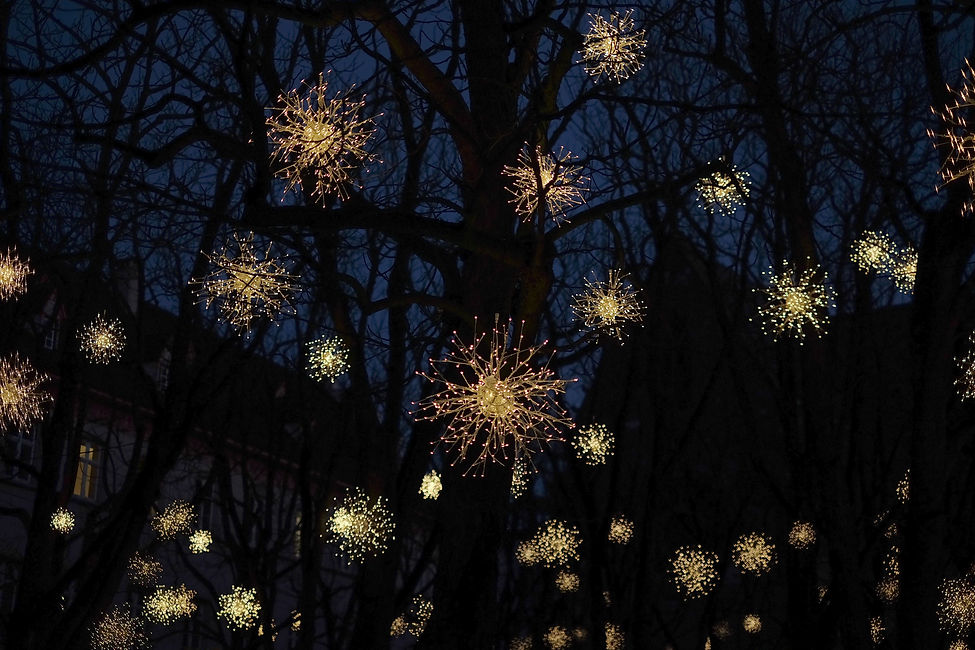lumières de Noël