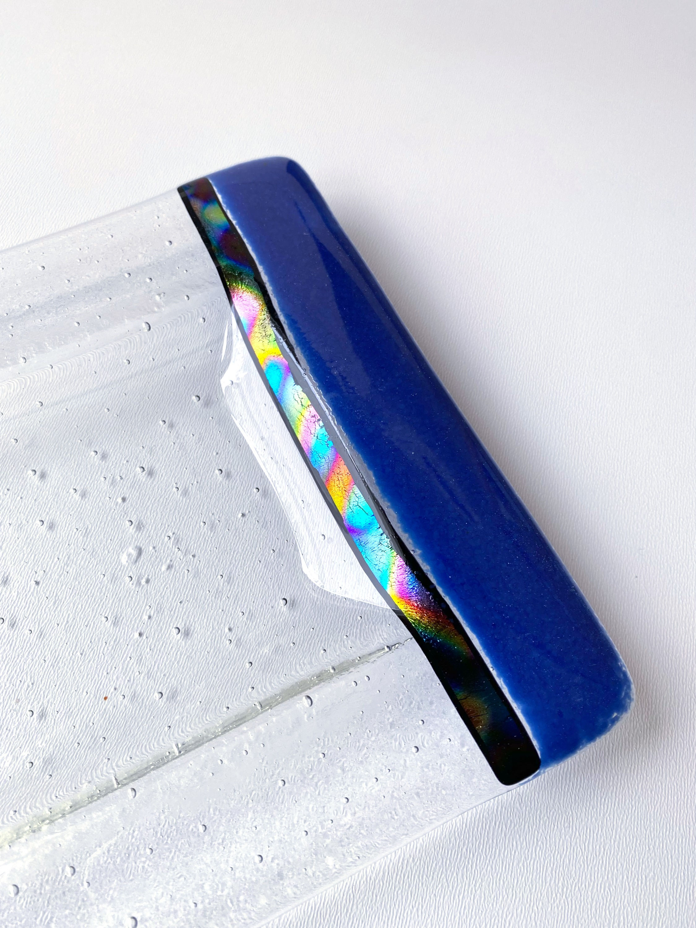 Indigo Blue 6"x16" Tray  | Semi Formal | Kiln Art