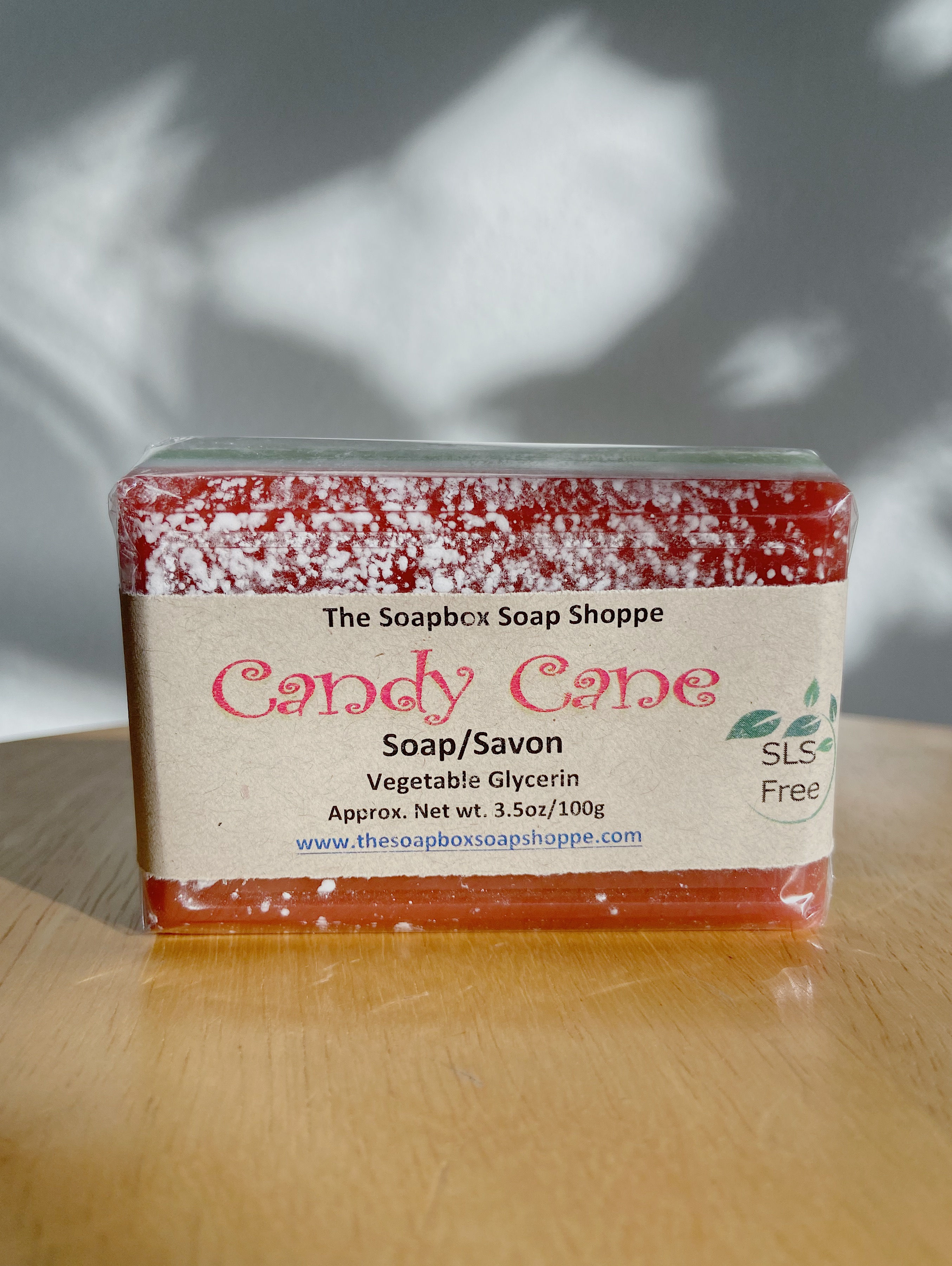 Candy Cane Soap | The Soapbox Soap Shoppe