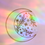 Thumbnail: Floral Moon Suncatcher | Prismatic Kitty