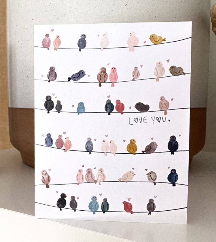 Thumbnail: The Love Birds Card | Poplar Paper Co.
