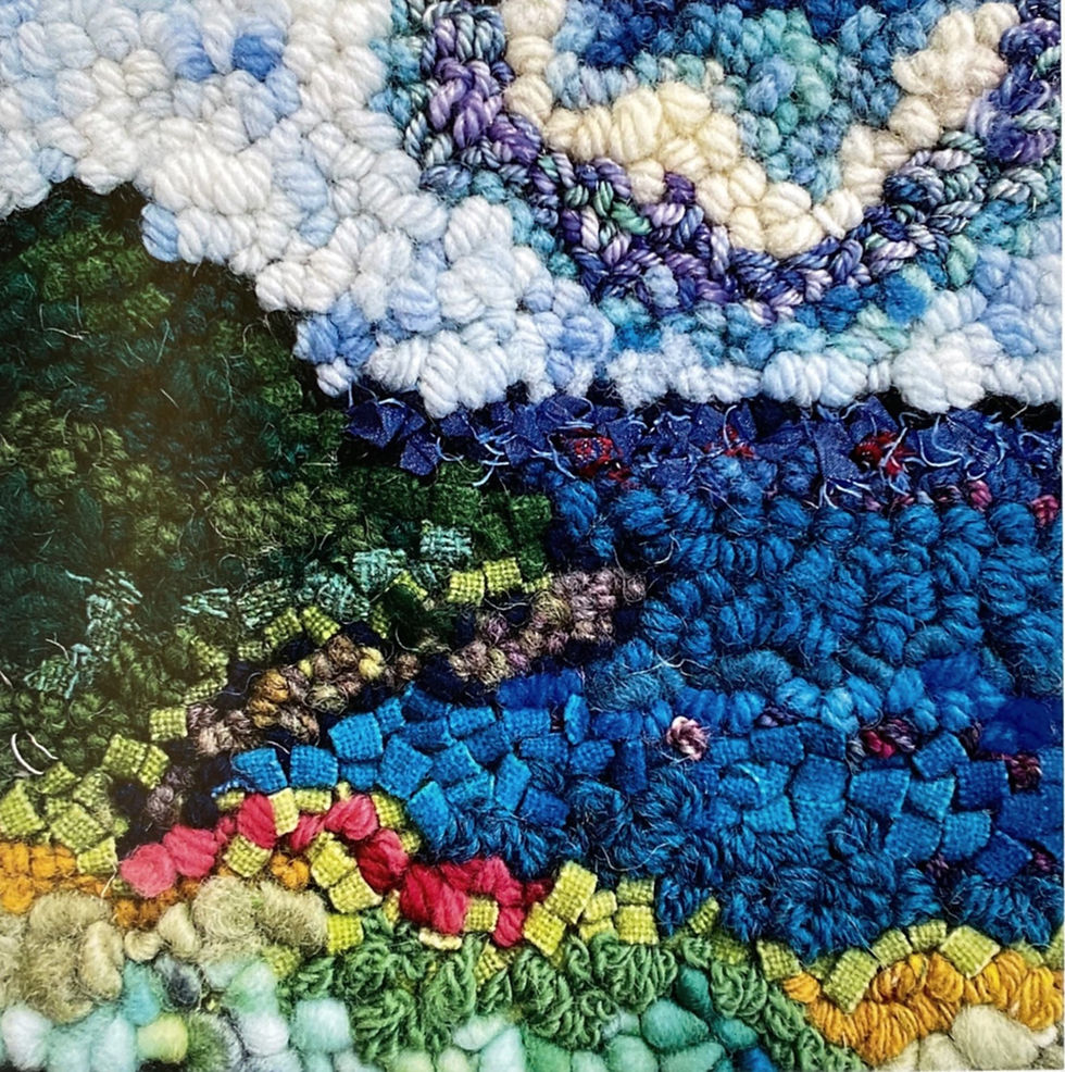 Sweet Bay Rug Hooking Kit Deanne Fitzpatrick Jennifer's of NS