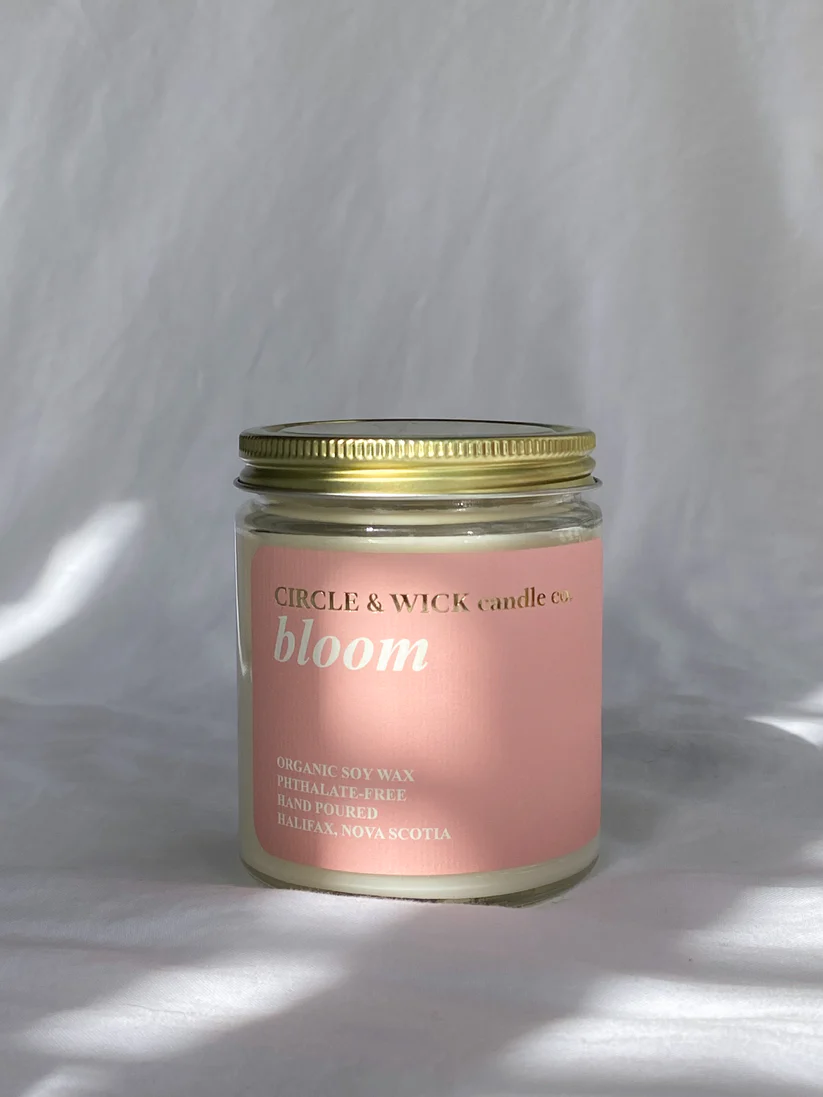 Bloom Candle 9oz Circle & Wick Candle Co. Jennifer's of NS