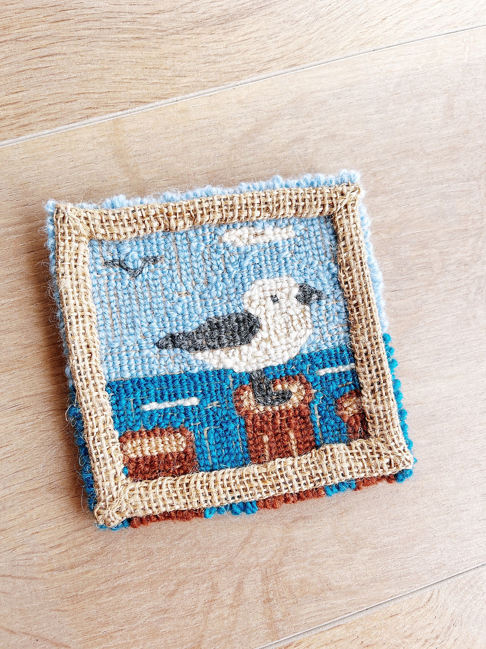 Thumbnail: Seagull Coaster | Cheticamp Rug Hooking