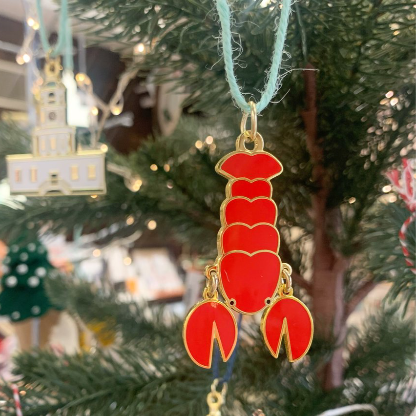 Lobster Ornament/Keychain Halifax Paper Hearts Jennifer's of NS