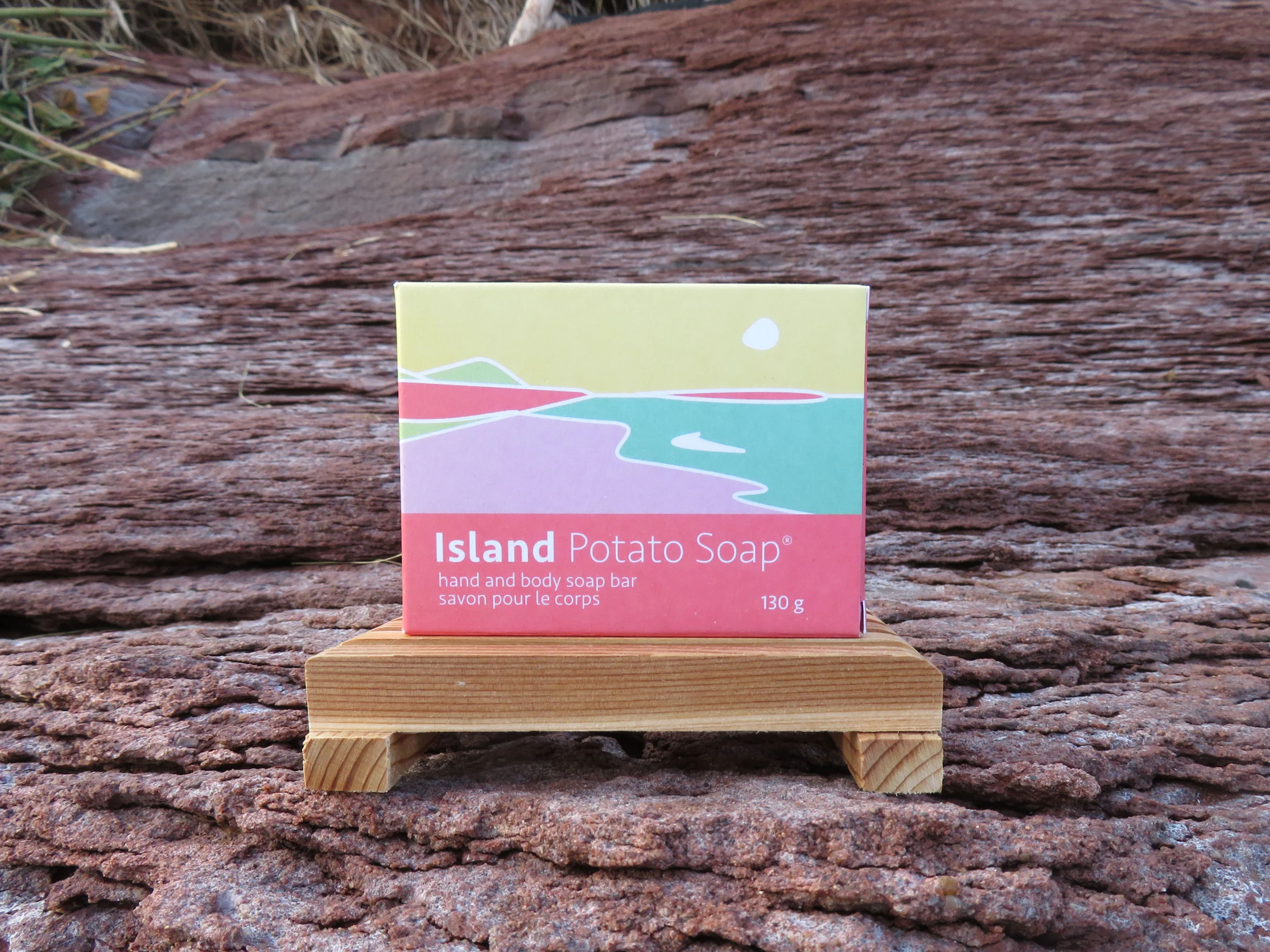 Raspberry Potato Soap | Island Potato Soap