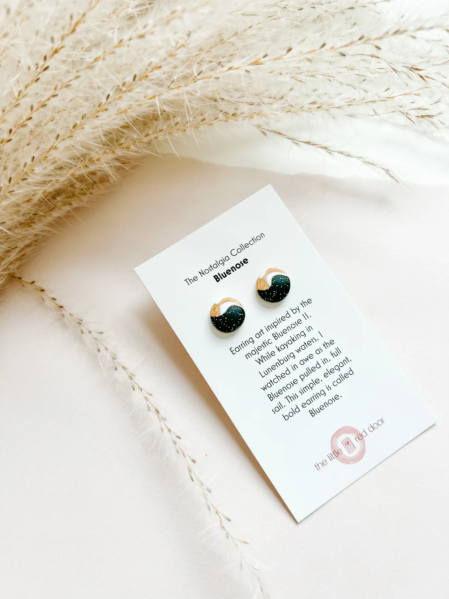 The little red door earrings deals