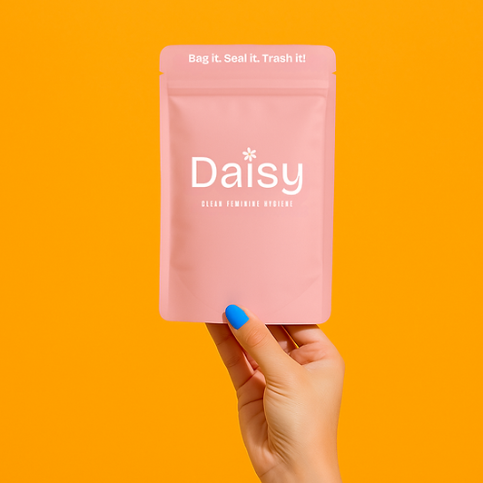 Daisy on Orange Background.png