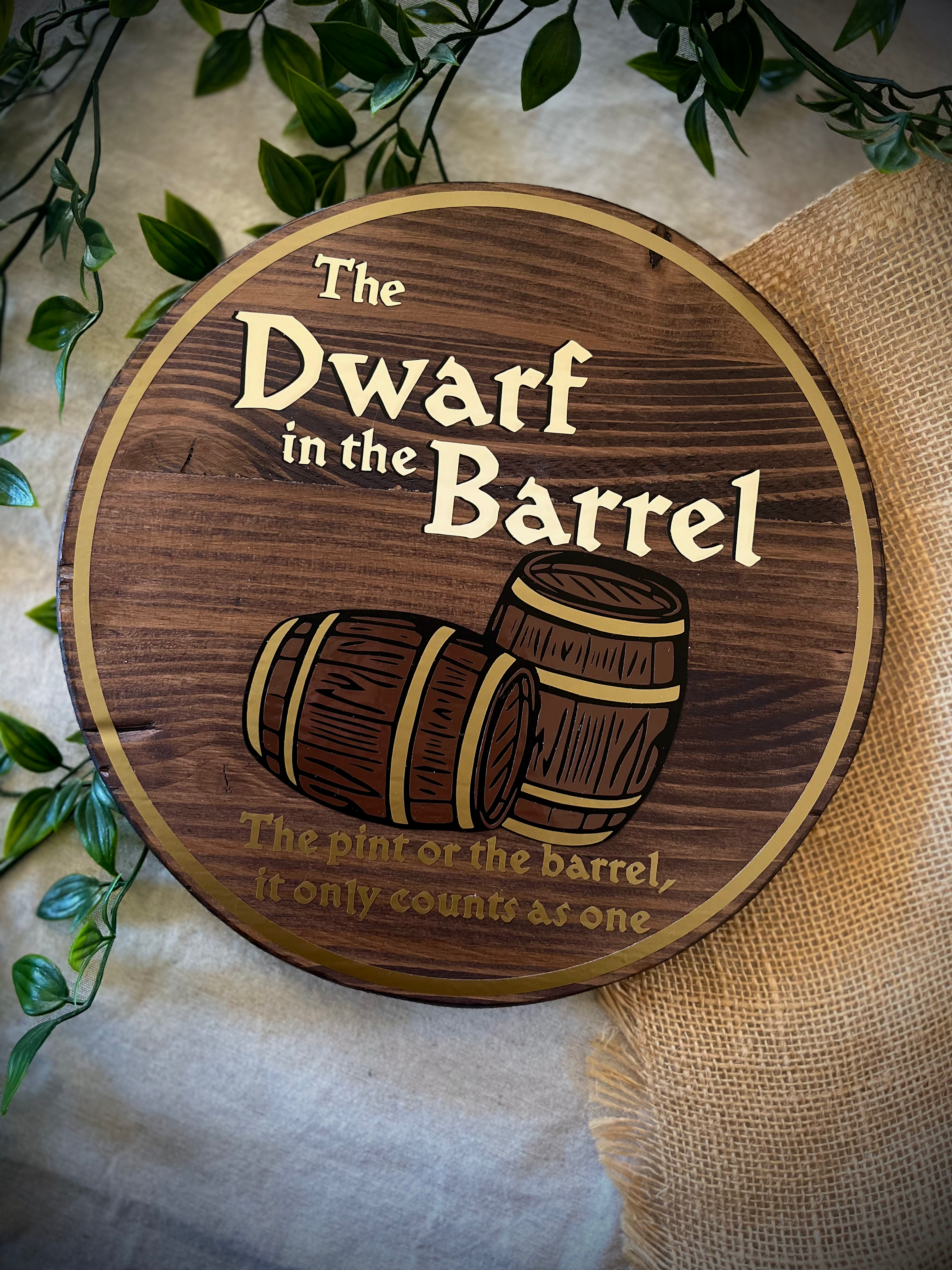 Dwarf in the Barrel