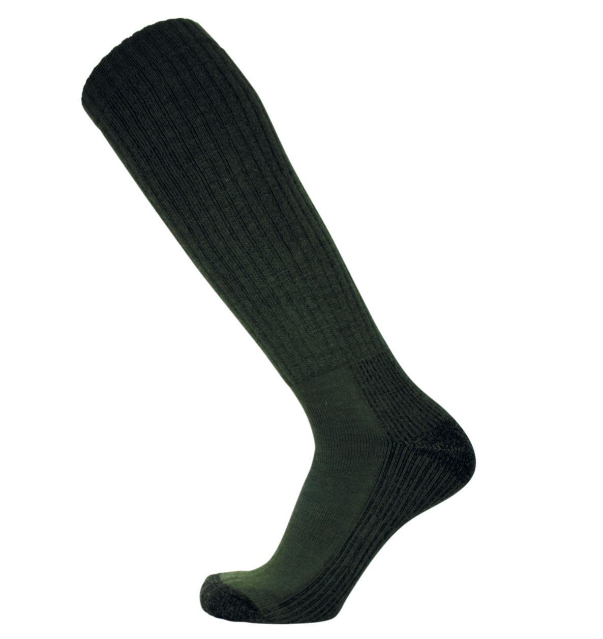 Knee-high reinforced socks