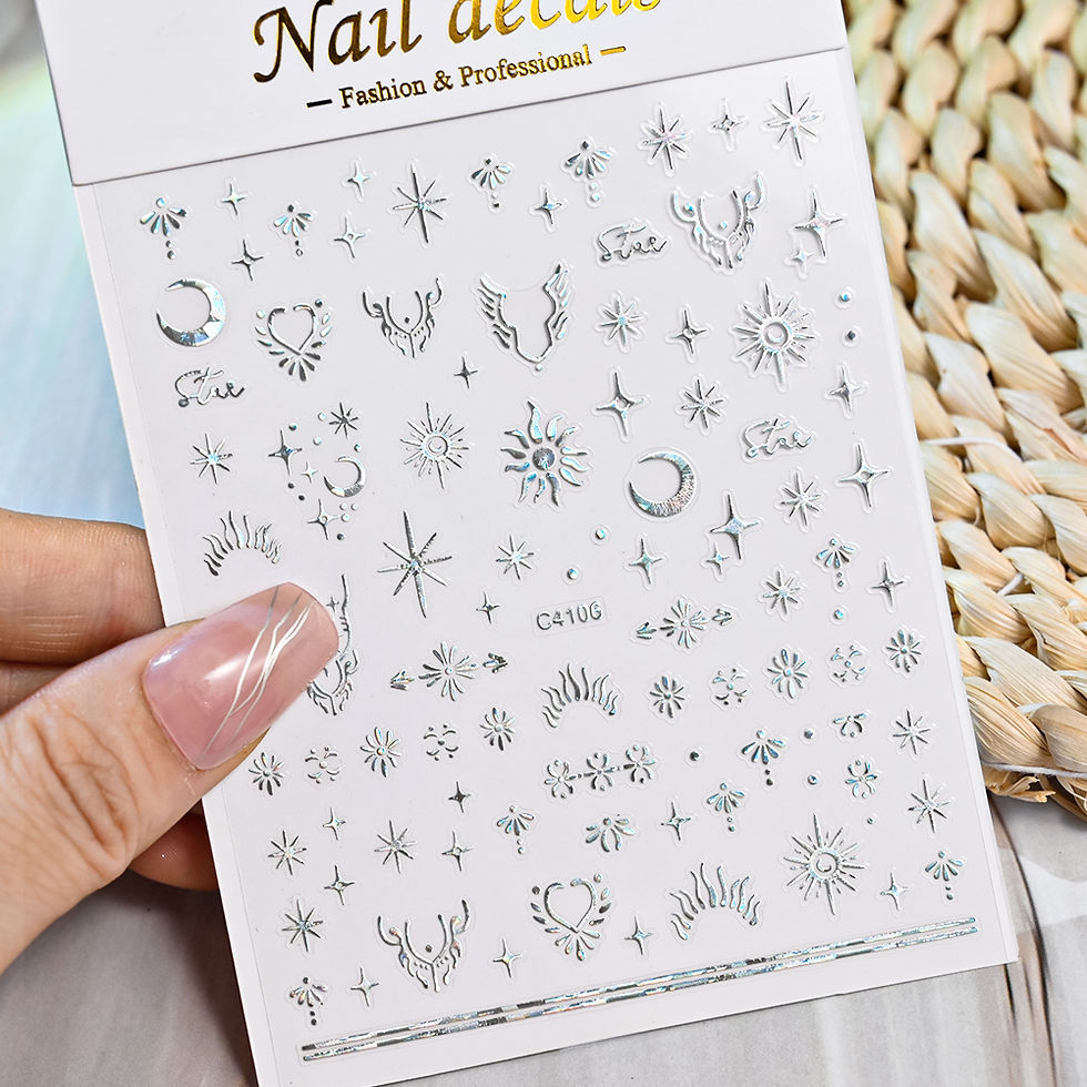 Miniatura: Adesivos Decorativos  3D para Unhas