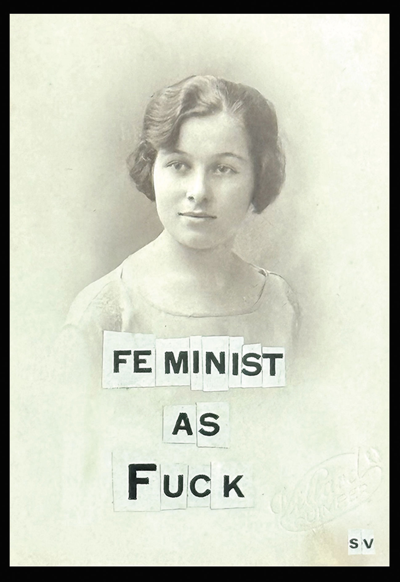 Magnet Rectangle 80x55 - Feminist as Fuck