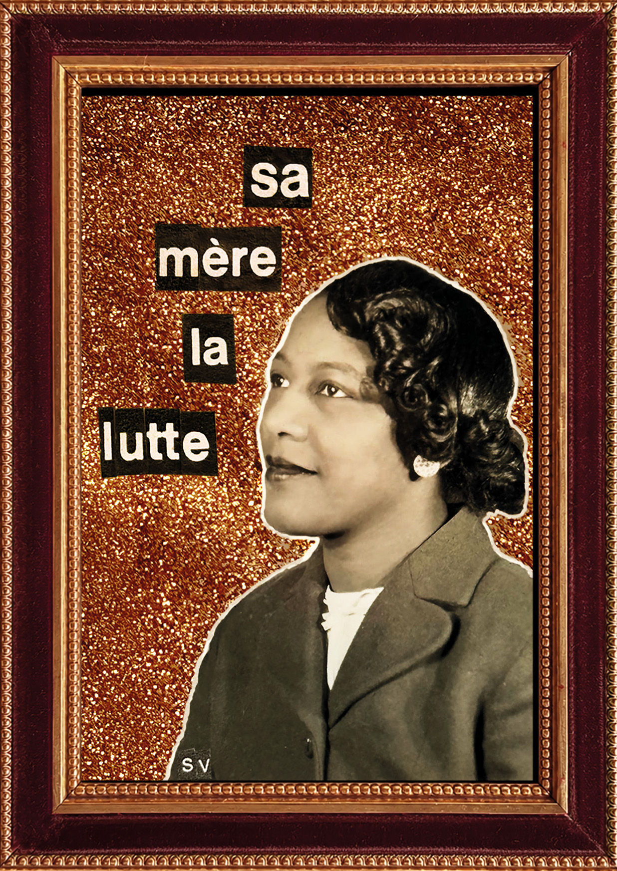 Sa mère la lutte (paillettes) - CP*
