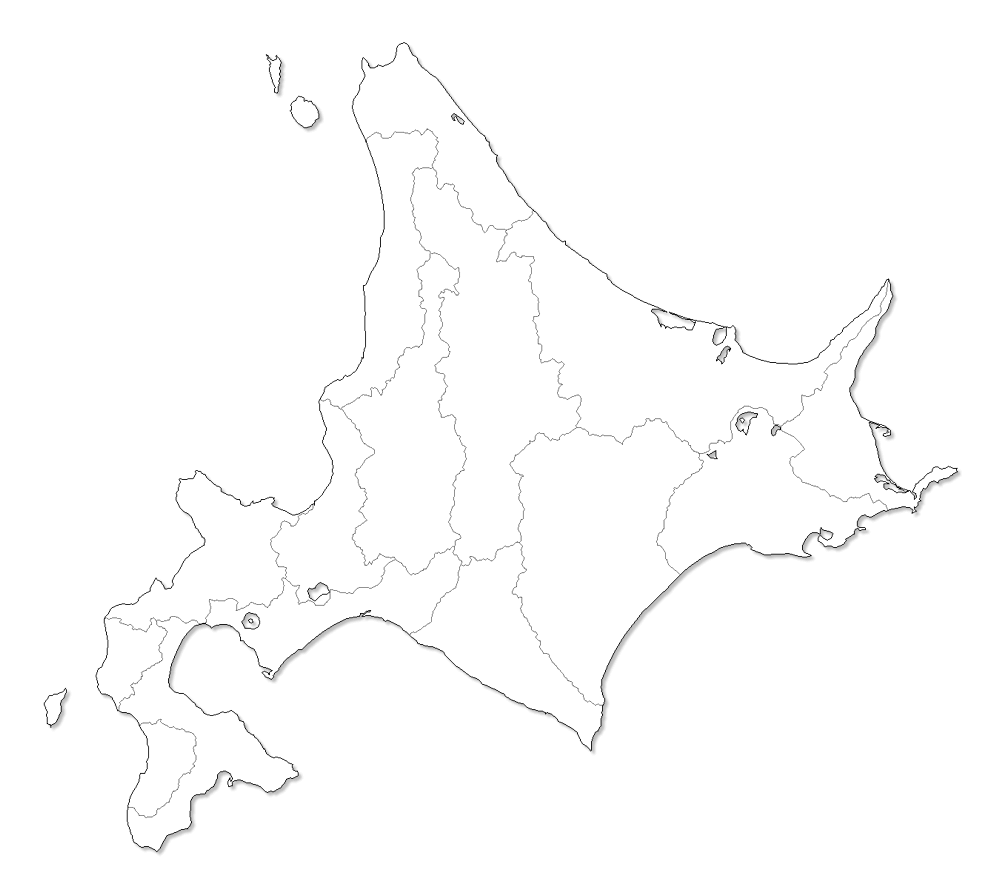 Hokkaido Map