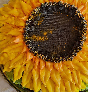 sunflower cake