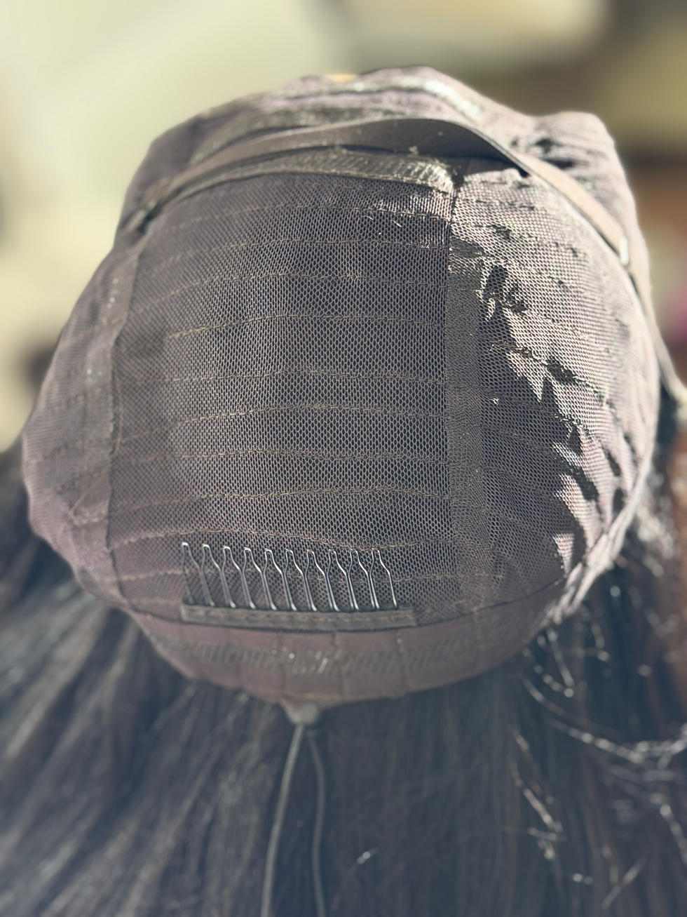 Thumbnail: YAKI STRAIGHT 7X5 KNOTLESS DRAWSTRING LACE WIG