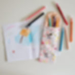 Miniature : Pochette à crayons - Étui crayons feutres enfants