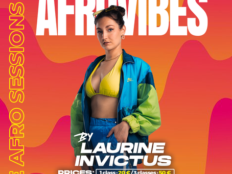 Samedi 18 avril 26, stage d’Afrovibes avec Laurine Invictus
