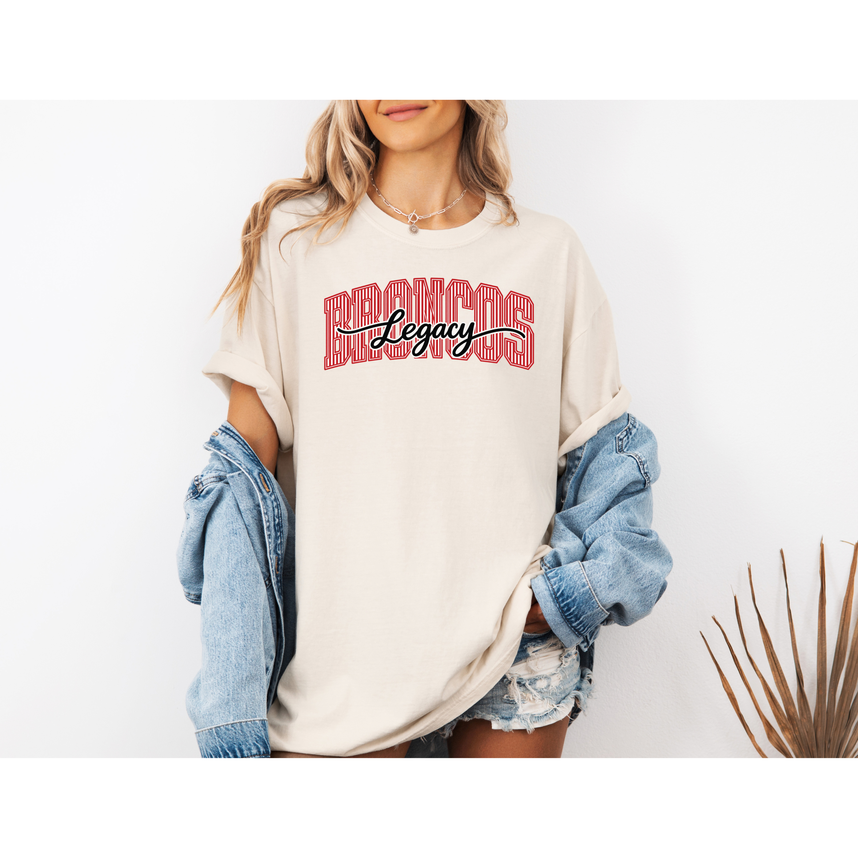 BRONCO STRIPE TEE
