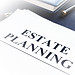 Estate planning documents on a desk