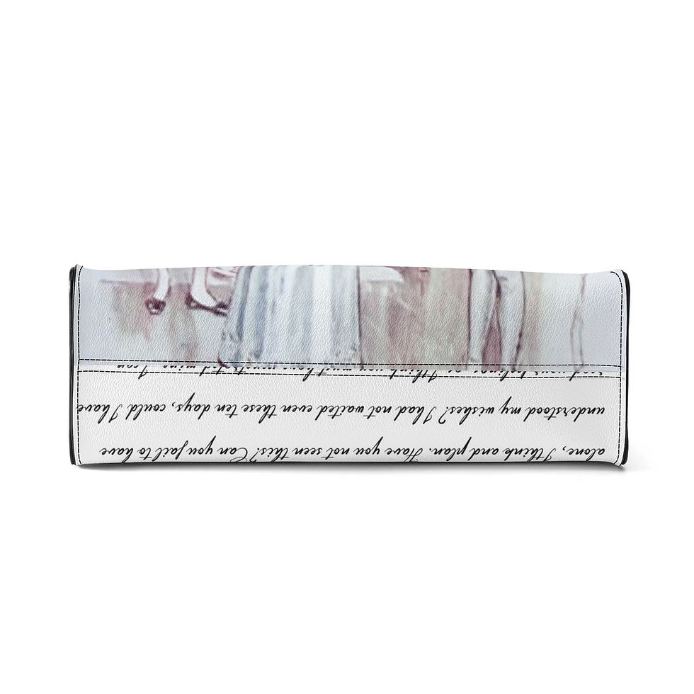 Thumbnail: Jane Austen "PERSUASION" Themed PU Handbag