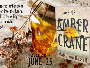 NEW BOOK TRAILER - "The Amber Crane" by Malve von Hassell