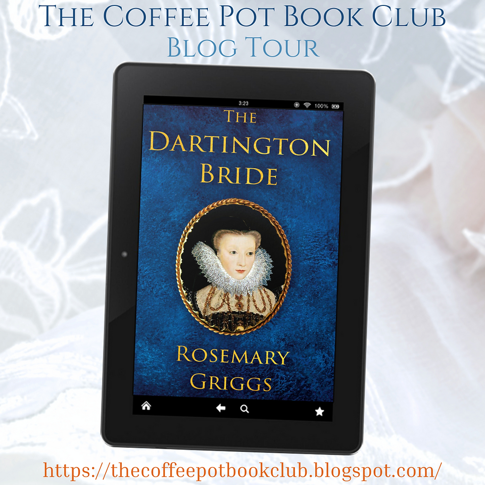 The Dartington Bride blog tour poster