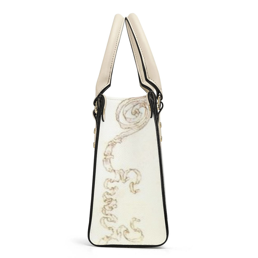 Miniatura: Jane Austen "EMMA" Themed PU Handbag Version 1 With Shoulder Strap