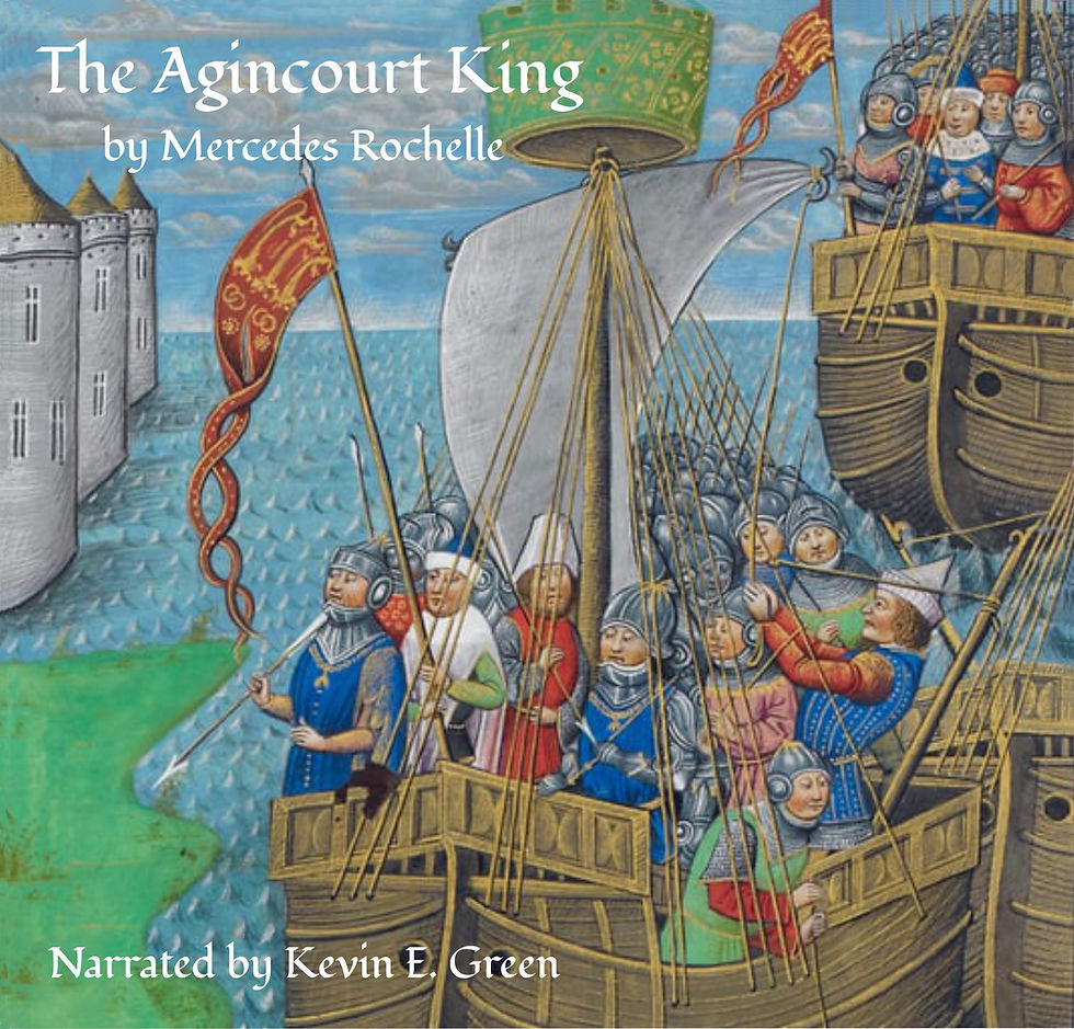 A King Determined to Prove the Legitimacy of His House - a Blog Tour and Book Excerpt for "The Agincourt King" Audiobook