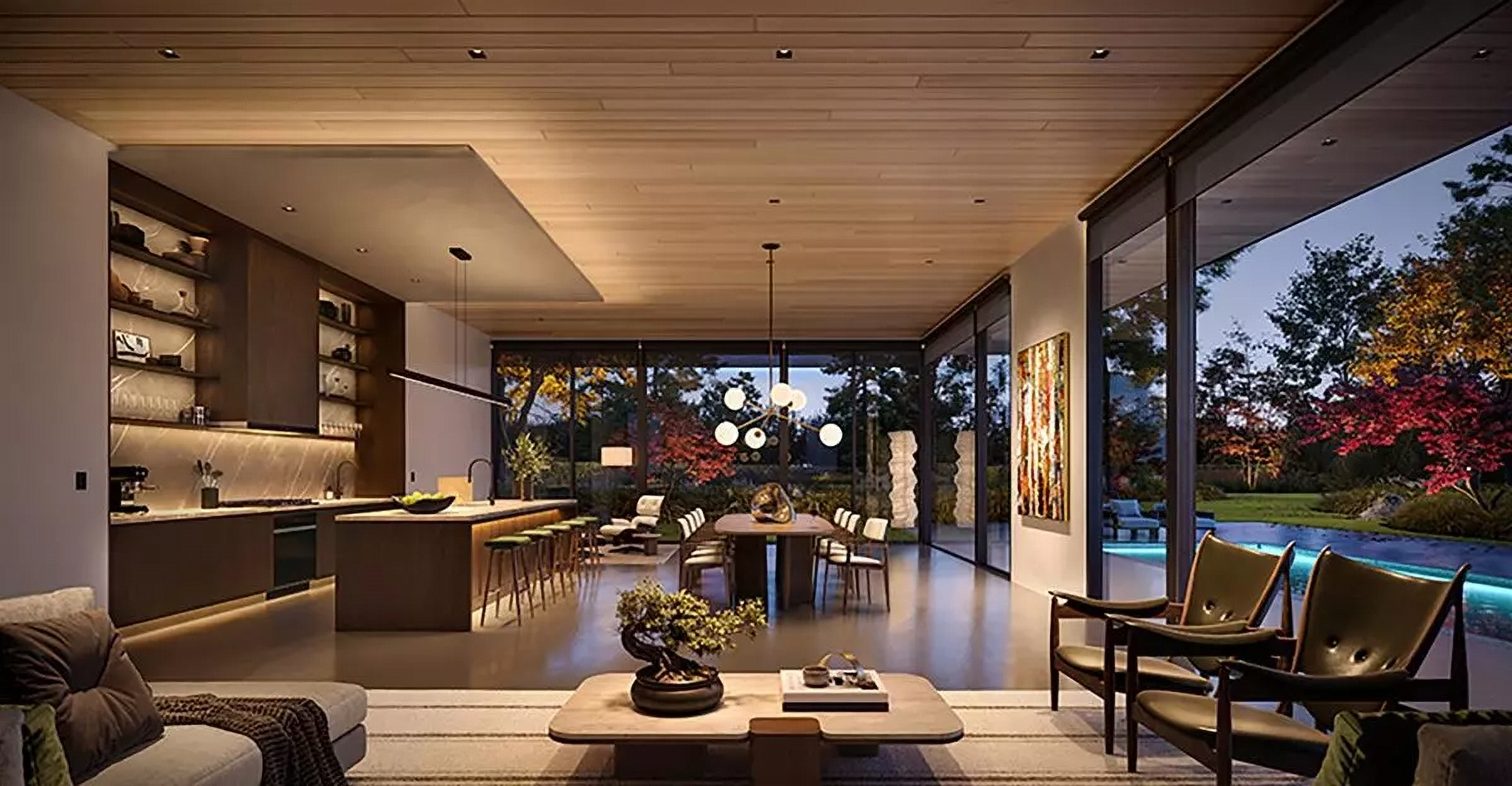 Ketra Intelligent Lighting — Great Room
