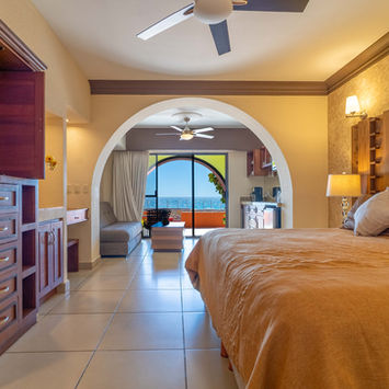 Ocean Room at Hotel Palmas de Cortez, beachfront on the Sea of Cortez in Los Barriles