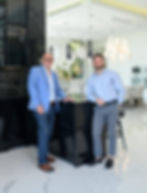 Pedini Miami owners, father and son team, representing Italian cabinetry heritage and design leadership