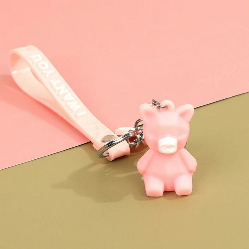 Thumbnail: Geometric Animals Keychain / Bag Charm
