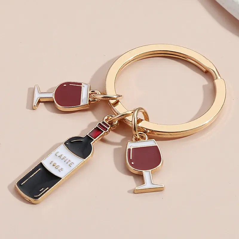Thumbnail: I Love Wine Keychain