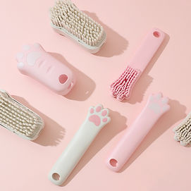 Cat Paw Cleaning Brush