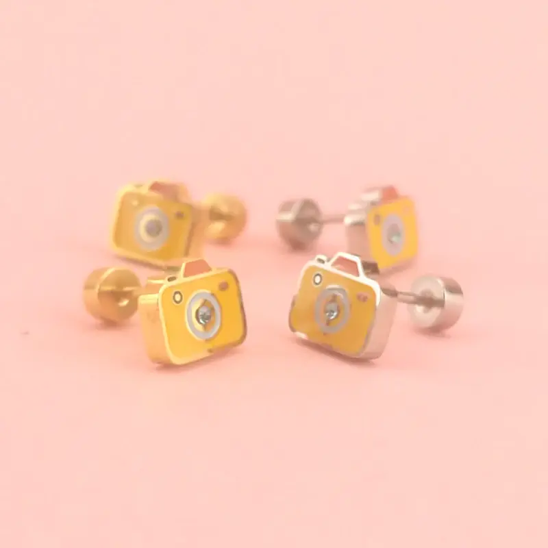 Thumbnail: Take A Selfie Stud Earrings