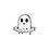 Thumbnail: Silly Ghost Lapel Pin