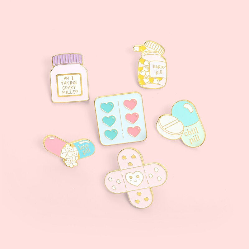 Thumbnail: Depression Pills Lapel Pin