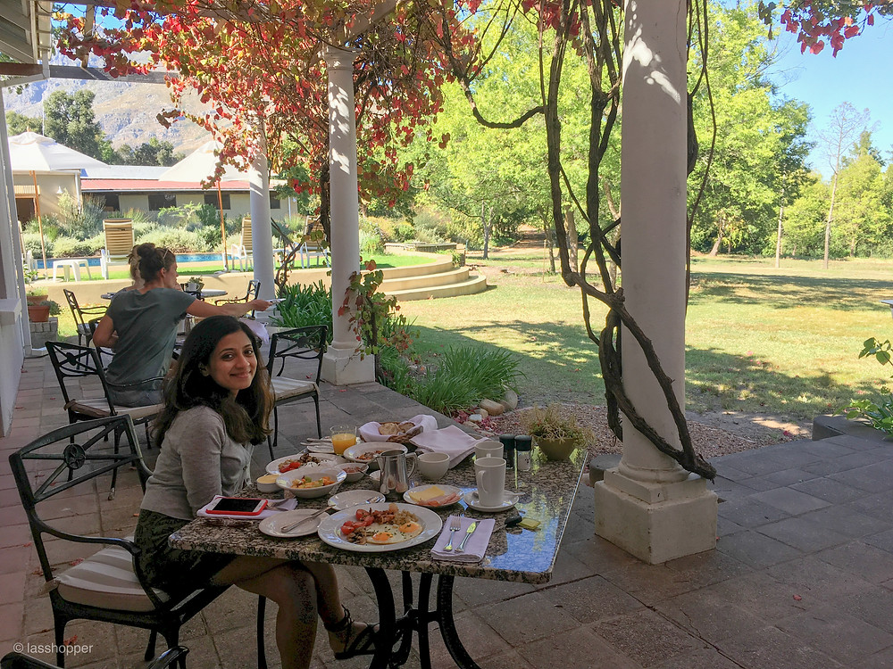 Breakfast at Auberge Rozendal