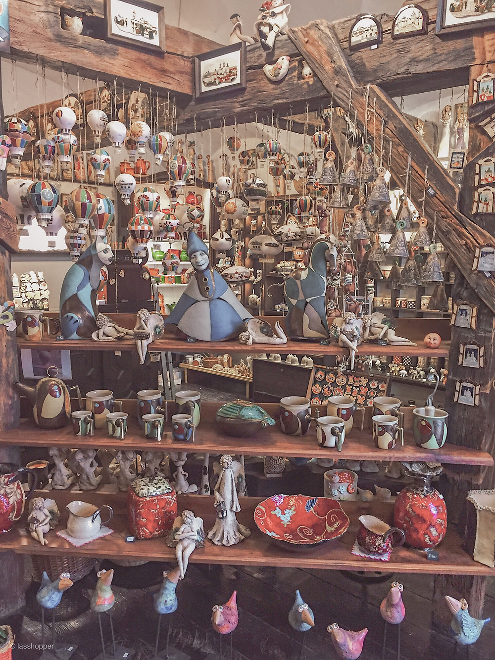Prague souvenir shop