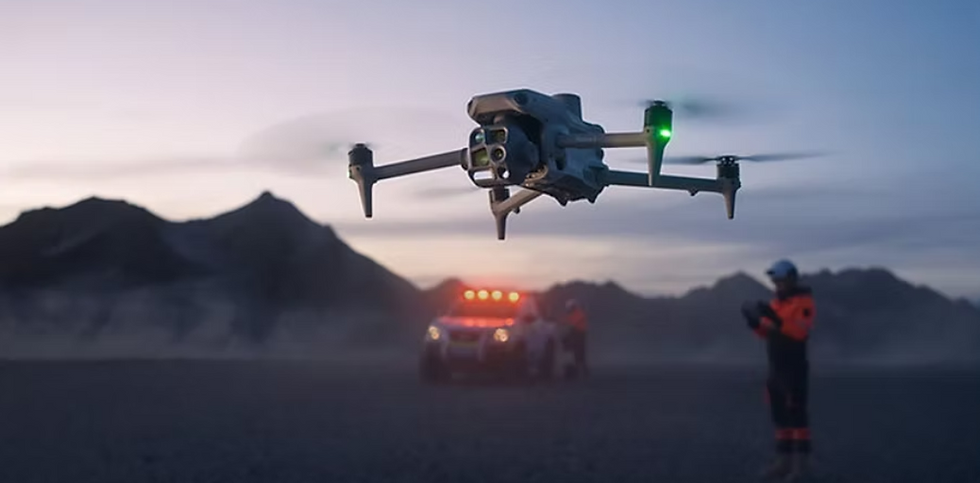 Thumbnail: Drone and AI Geological Surveys