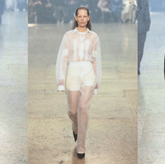 At Helmut Lang, a New Kind of Chainmail